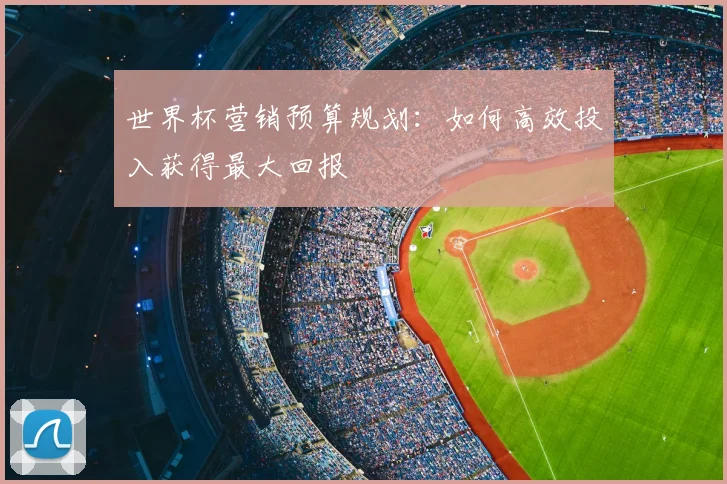 世界杯营销预算规划：如何高效投入获得最大回报